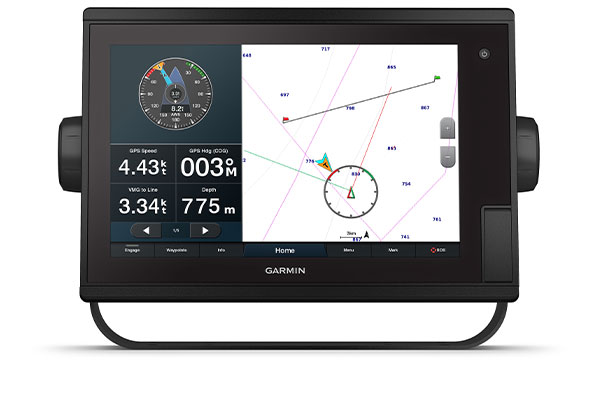 GPSMAP 1222 Touch Plus with SailAssist screen