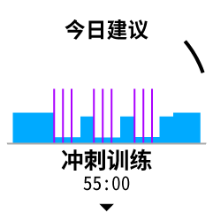 表盘 - 每日训练建议